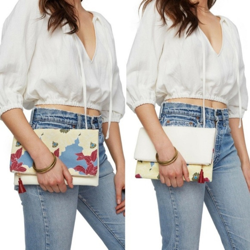 Rachel Pally Reversible clutch